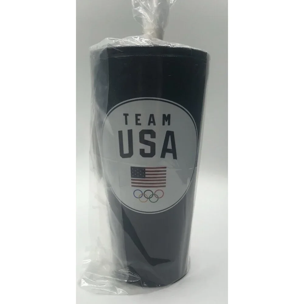 Corkcicle Team USA 16oz. Circle‎ Badge Stainless Steel Tumbler Flag Olympics